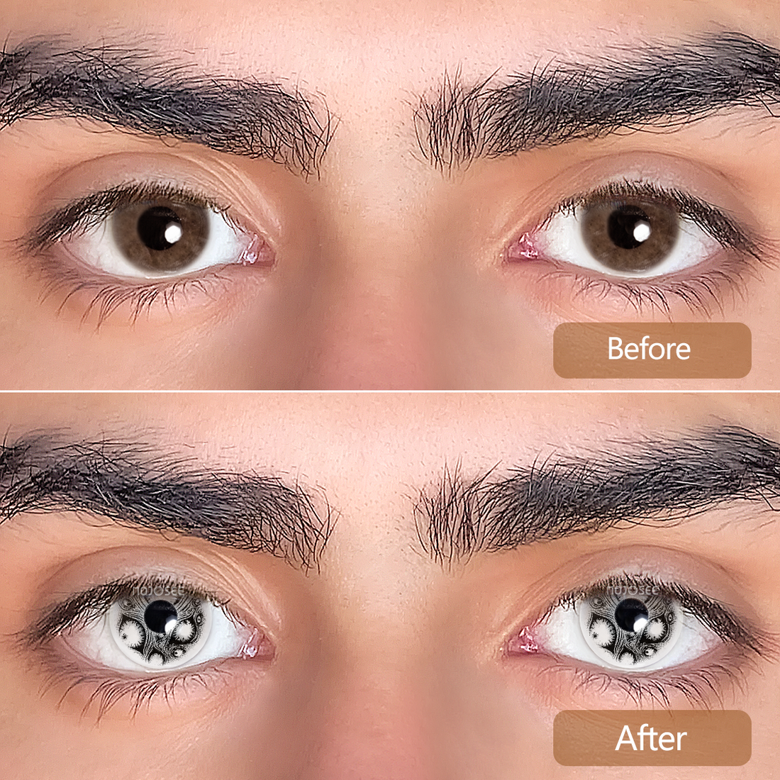 Lord of Faceless Colored Contact Lenses for Men