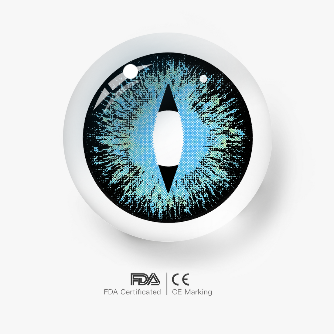 Frost Dragon Eye Colored Contact Lenses for Men