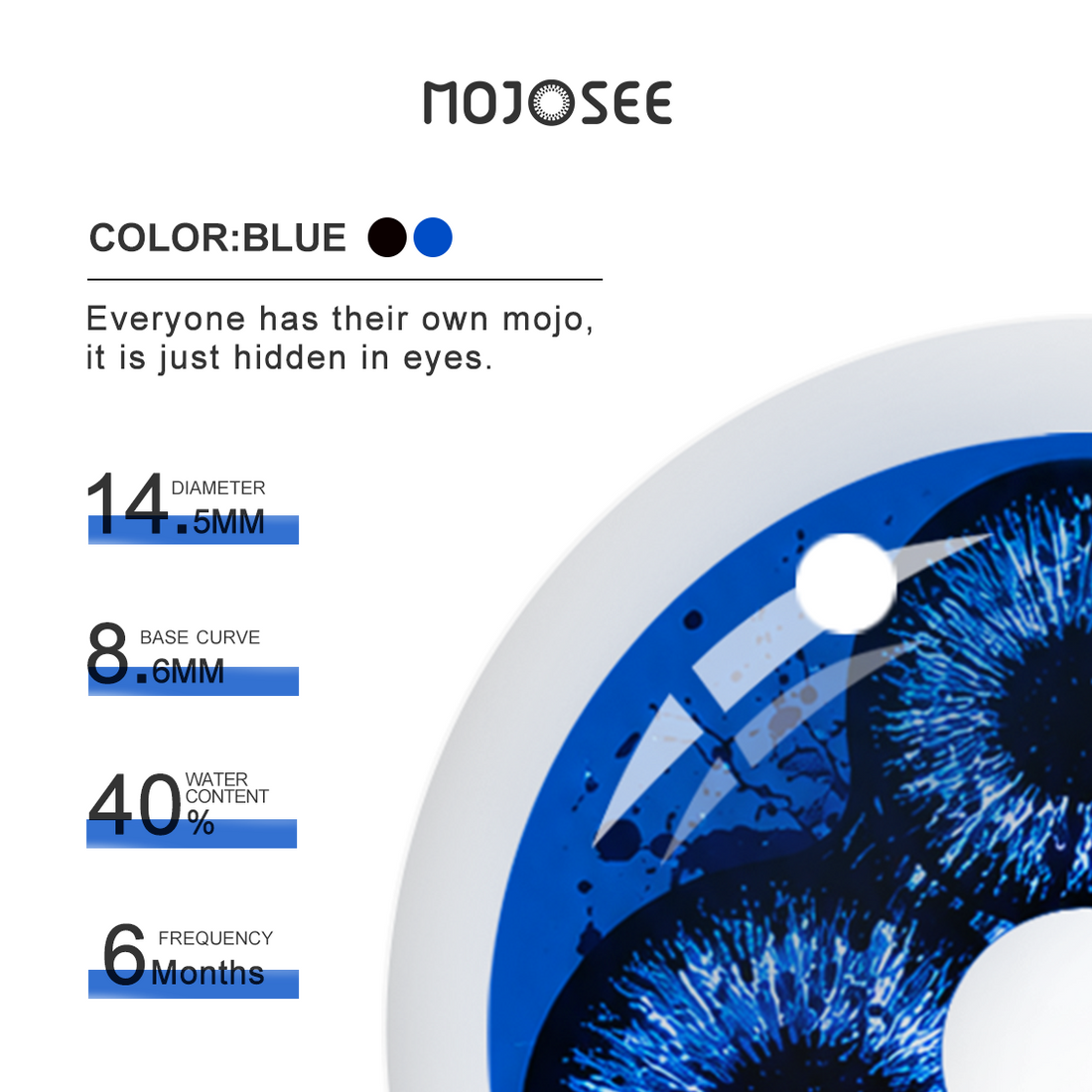 Blood Dragon Frenzy Colored Contact Lenses for Men