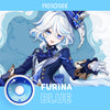 Genshin Impact Furina's right eye Colored Contacts Lenses