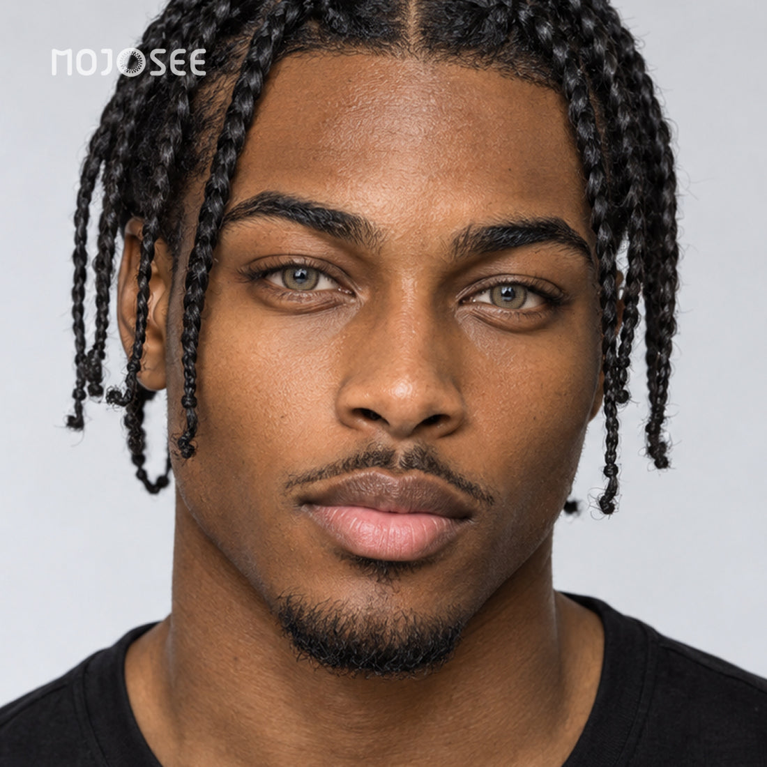 Caramel Whirl Brown Colored Contact Lenses for Men
