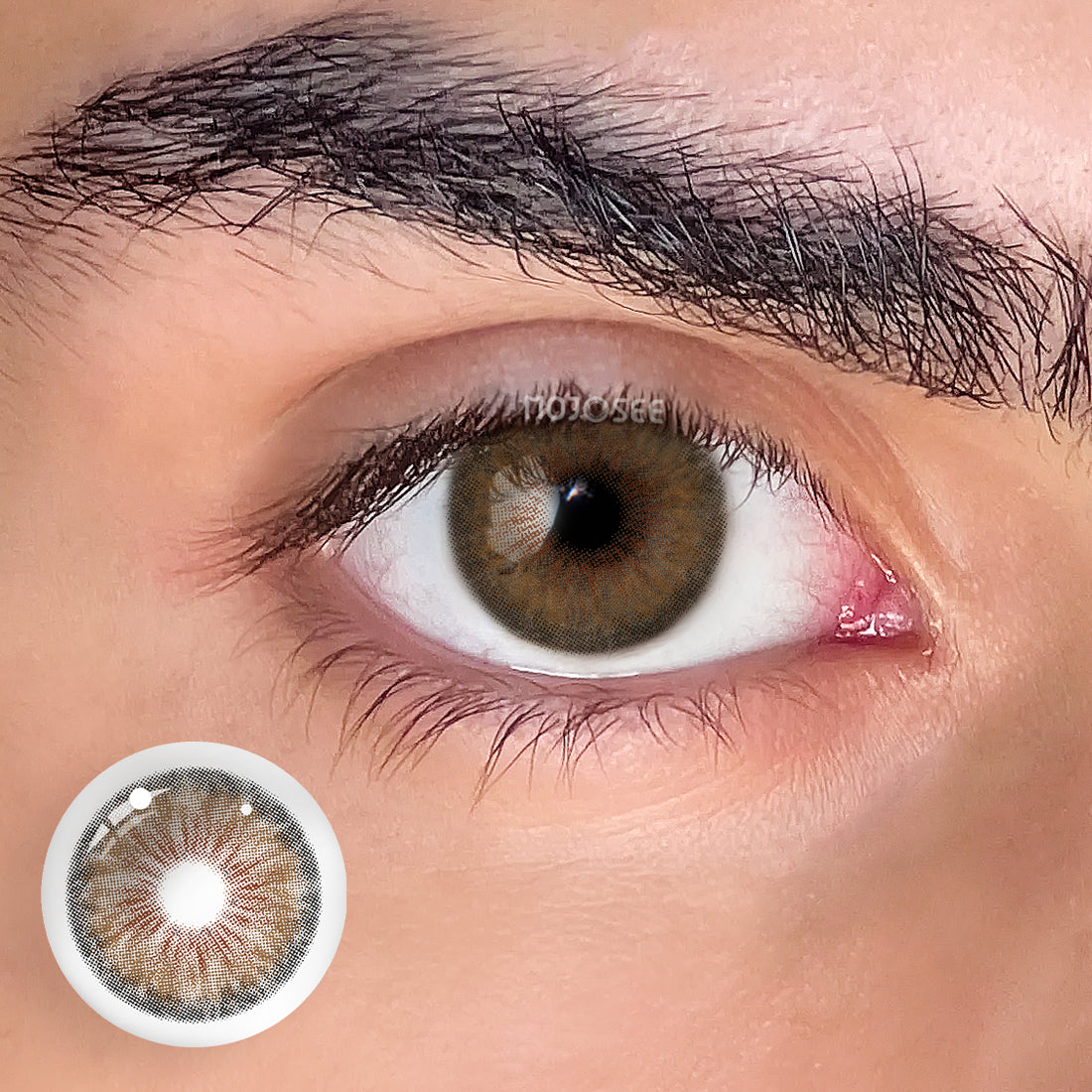 Cleopatra Hazel Colored Contact Lenses for Men
