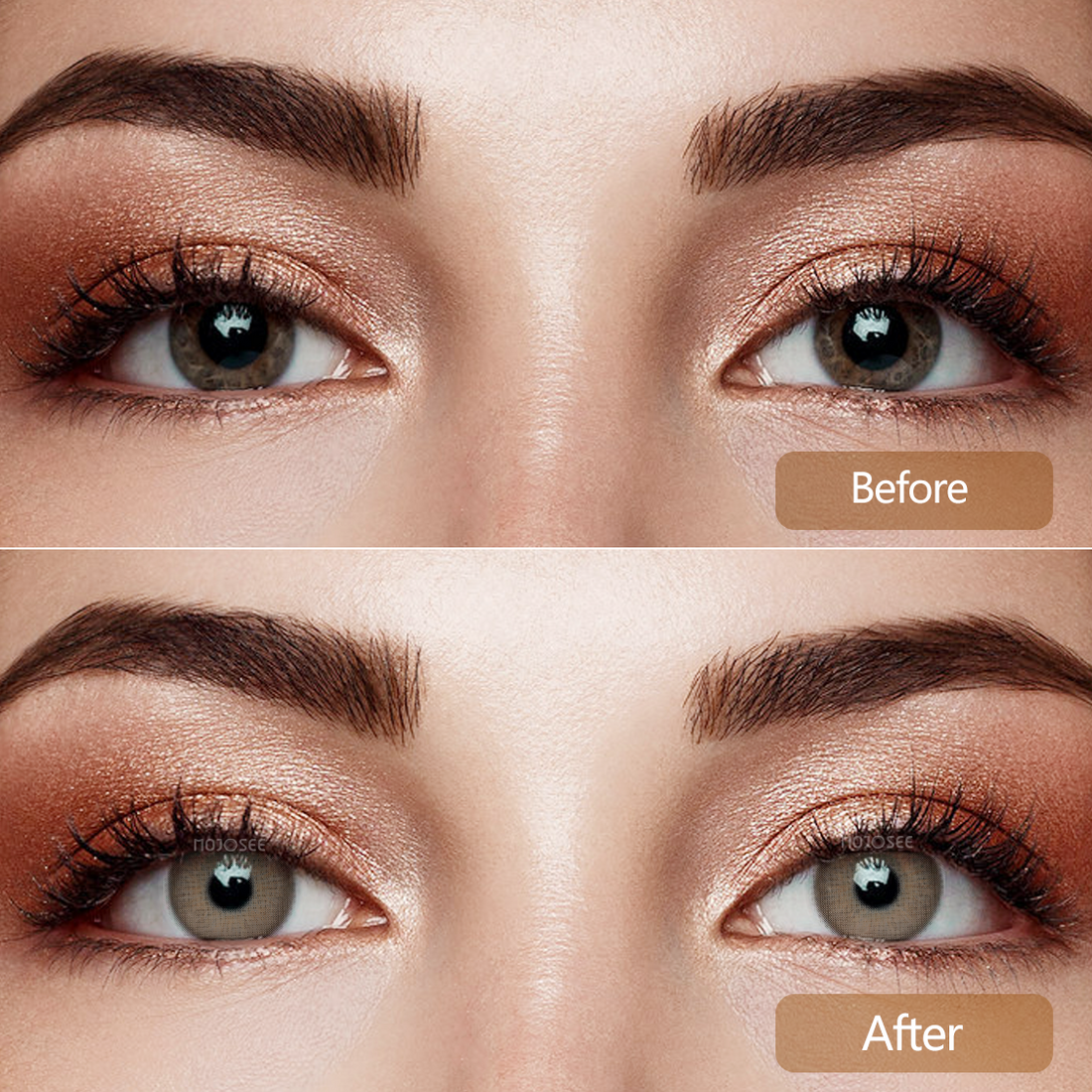 Secret Brown Colored Contact Lenses