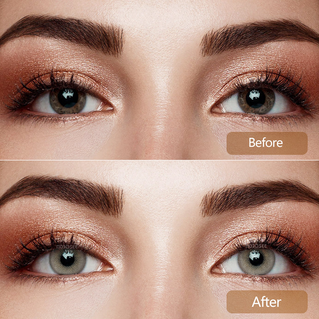Twilight Brown Colored Contact Lenses