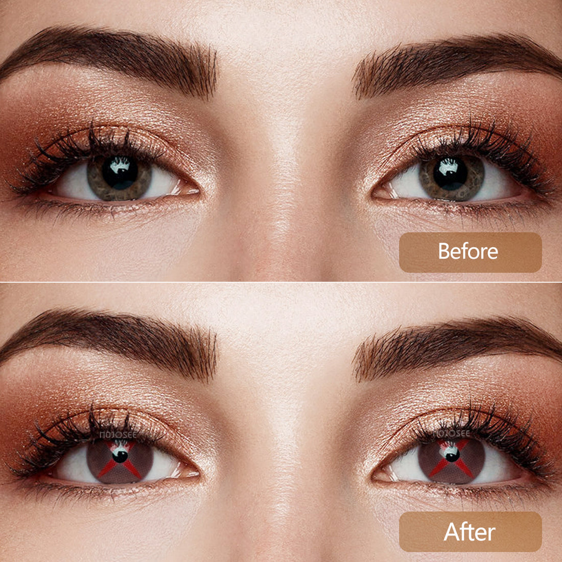 Arlecchino Prescription Cosplay Contact Lenses – Genshin Impact