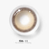 Caramel Whirl Brown Colored Contact Lenses for Men
