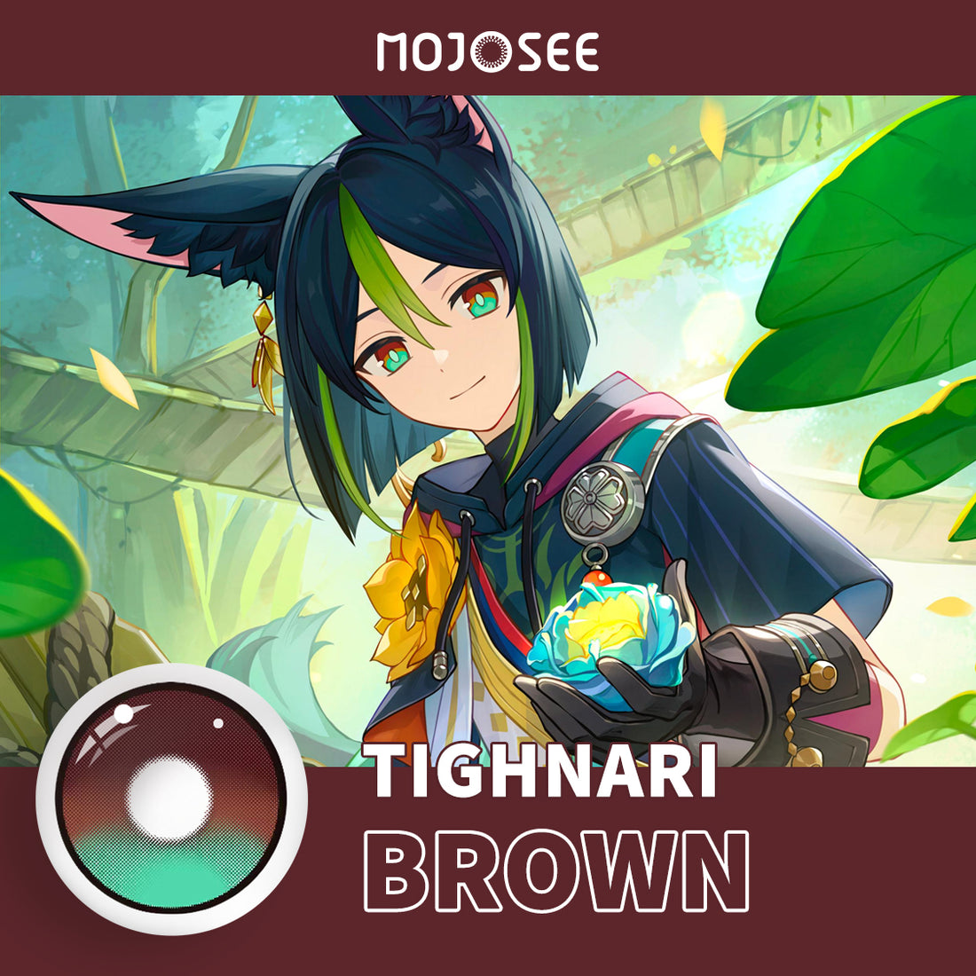 Tighnari Cosplay Contact Lenses – Genshin Impact