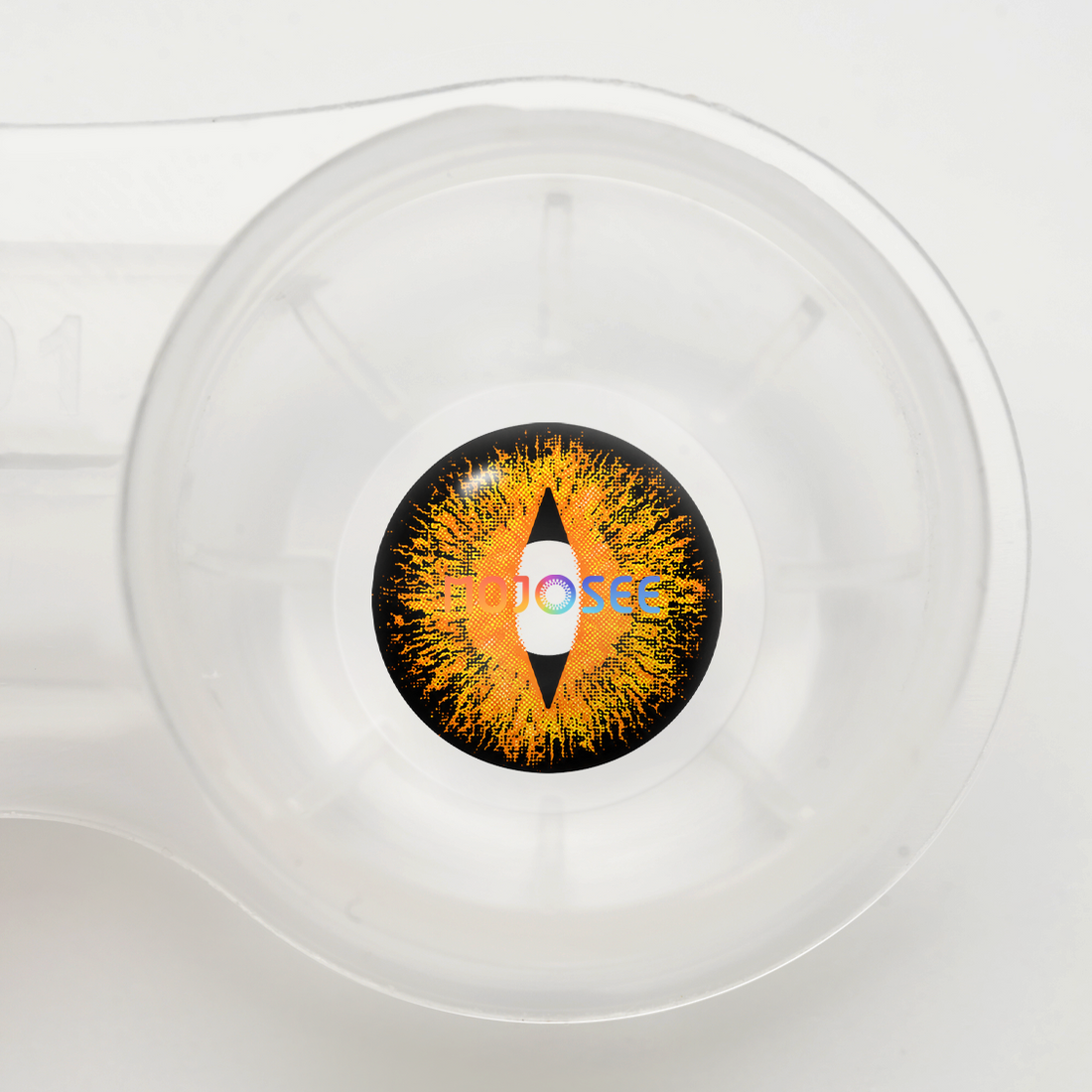 Lizard Eye Brown Colored Contact Lenses