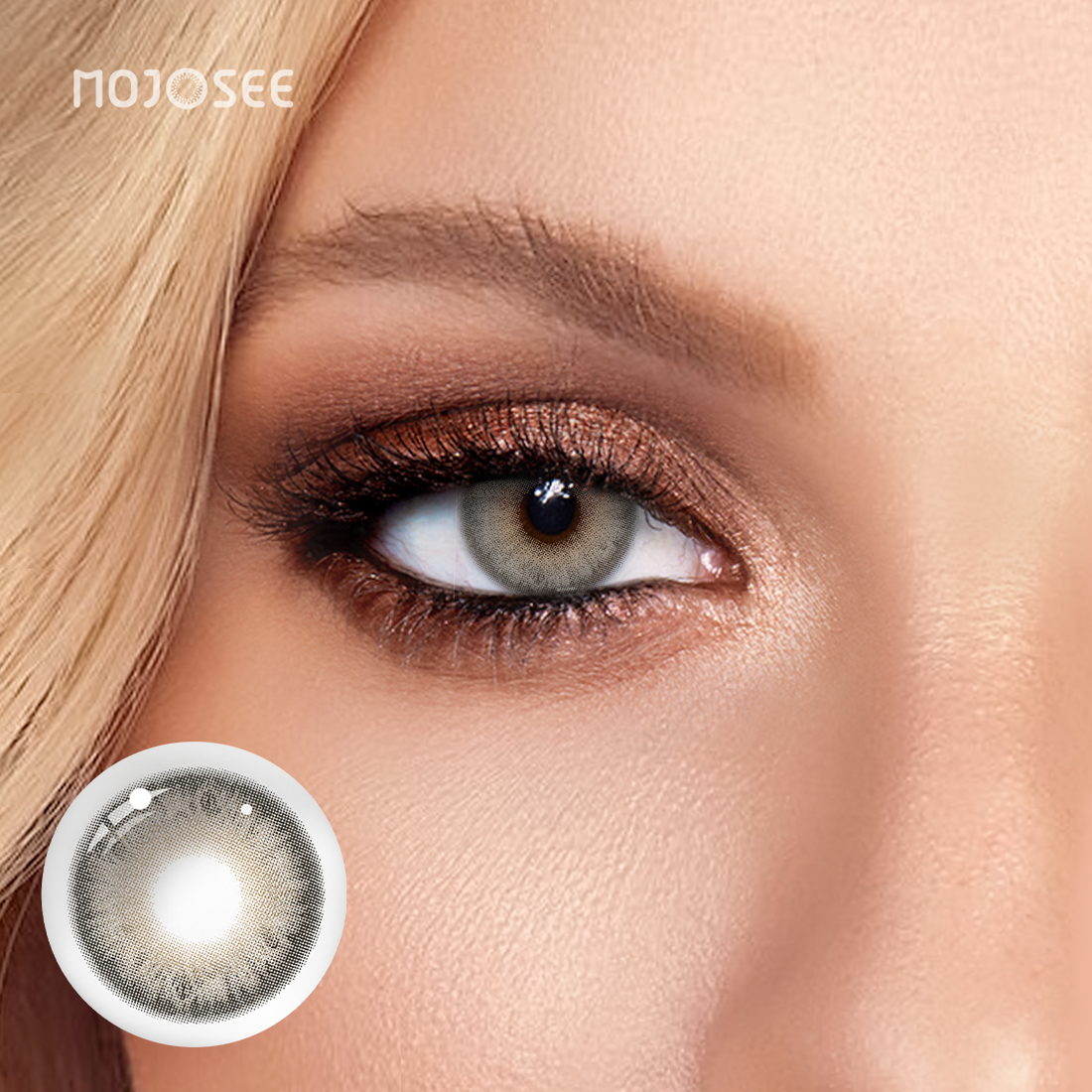 Witch Nebula Gray Colored Contact Lenses