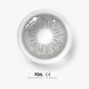 Fog Fantasy Gray Colored Contact Lenses for Men