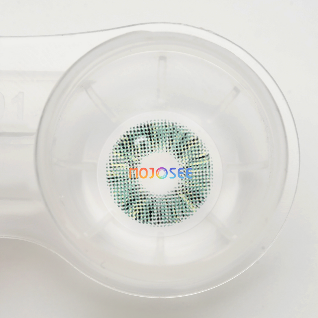 Giant Green Colored Contact Lenses