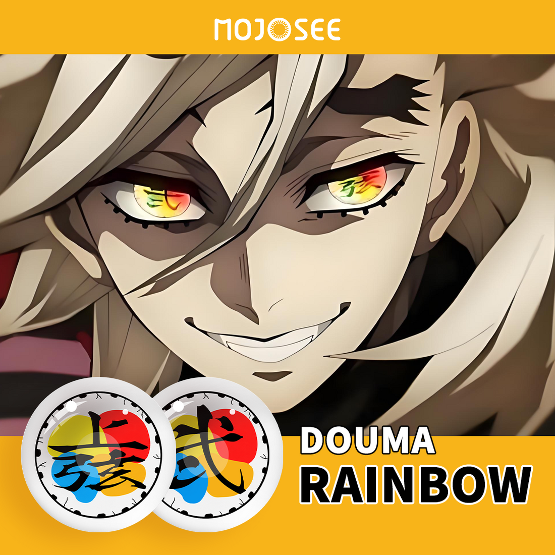 Douma Cosplay Contact Lenses – Demon Slayer