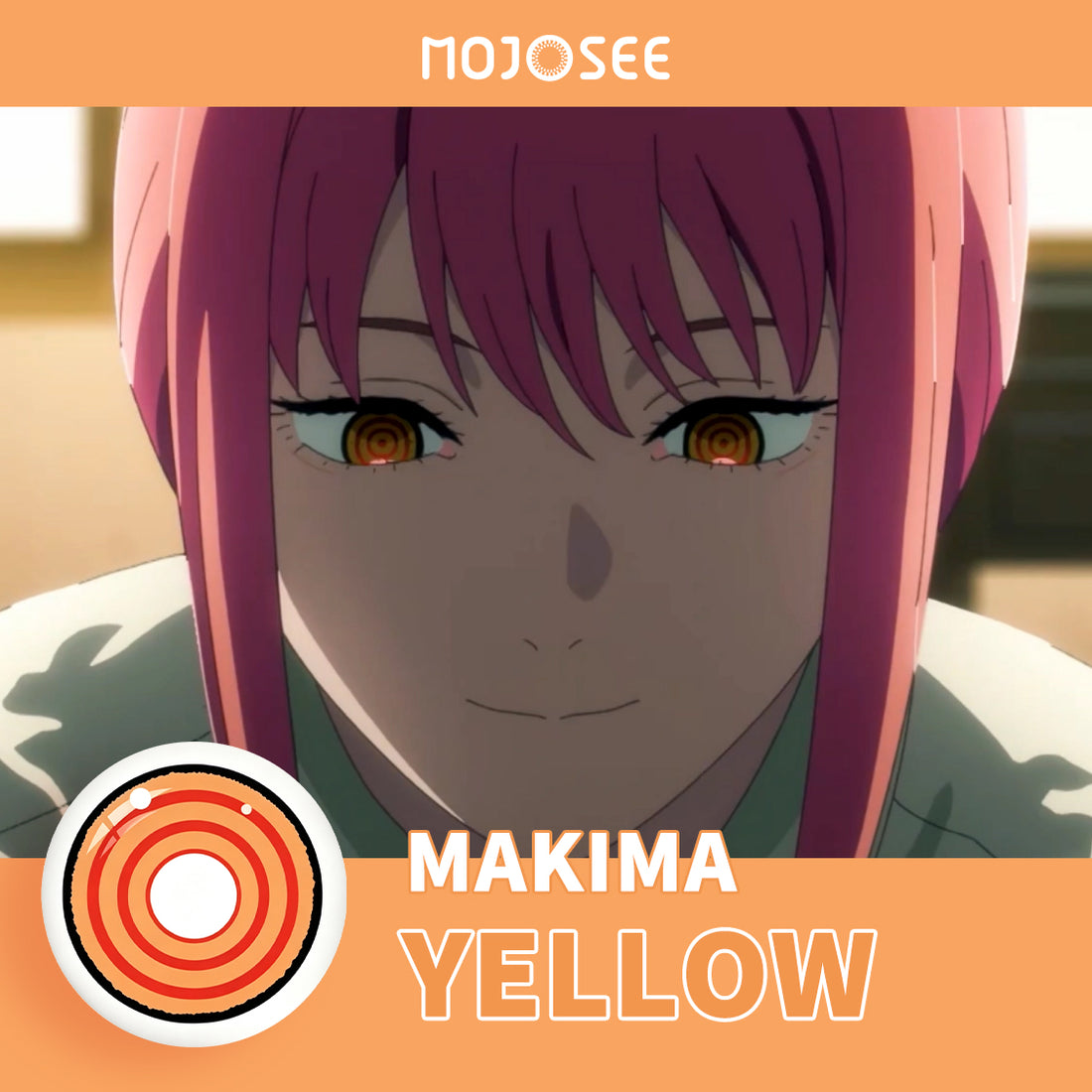 Makima Yellow Cosplay Contact Lenses – Chainsaw Man