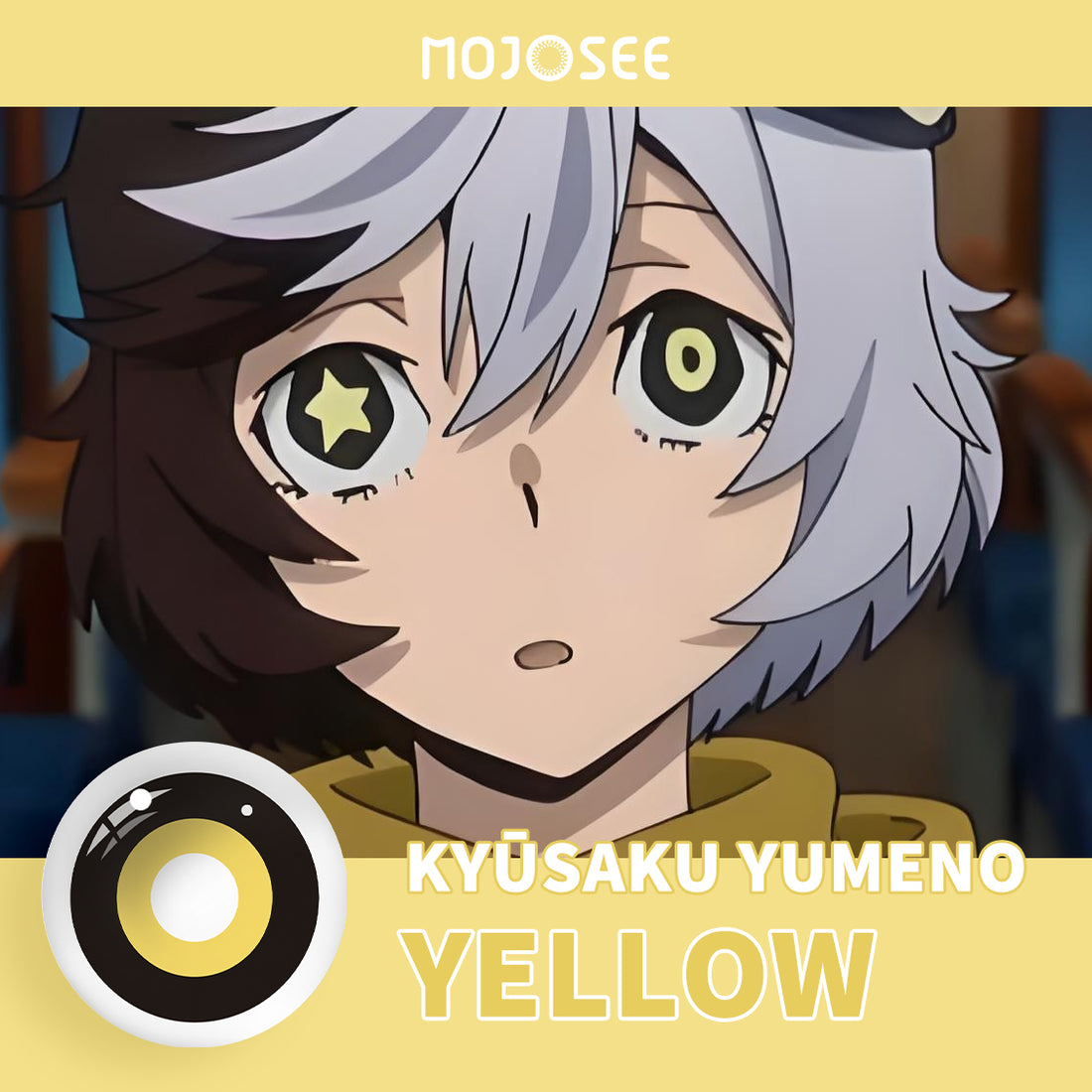 Yumeno Kyusaku (Left Eye) Cosplay Contact Lenses – Bungo Stray Dogs
