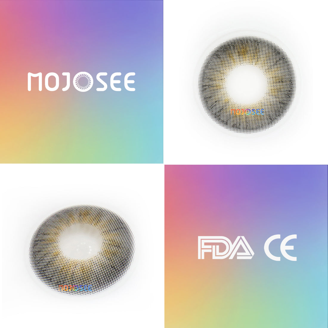 Molly Black Colored Contact Lenses for Men