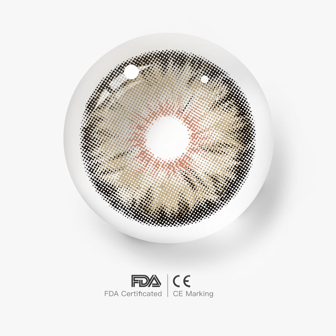 Siri Brown Colored Contact Lenses