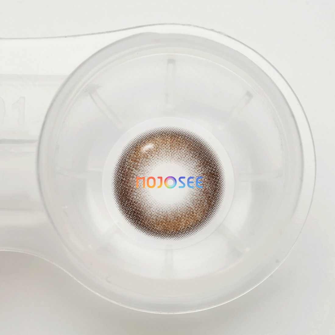 Glimmer Brown Colored Contact Lenses