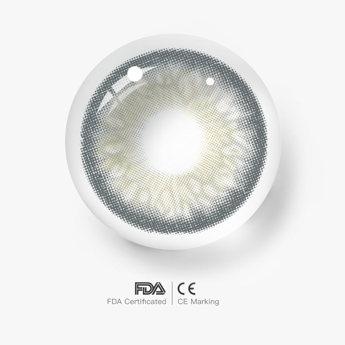 Cloud Veil Colored Contact Lenses for Men