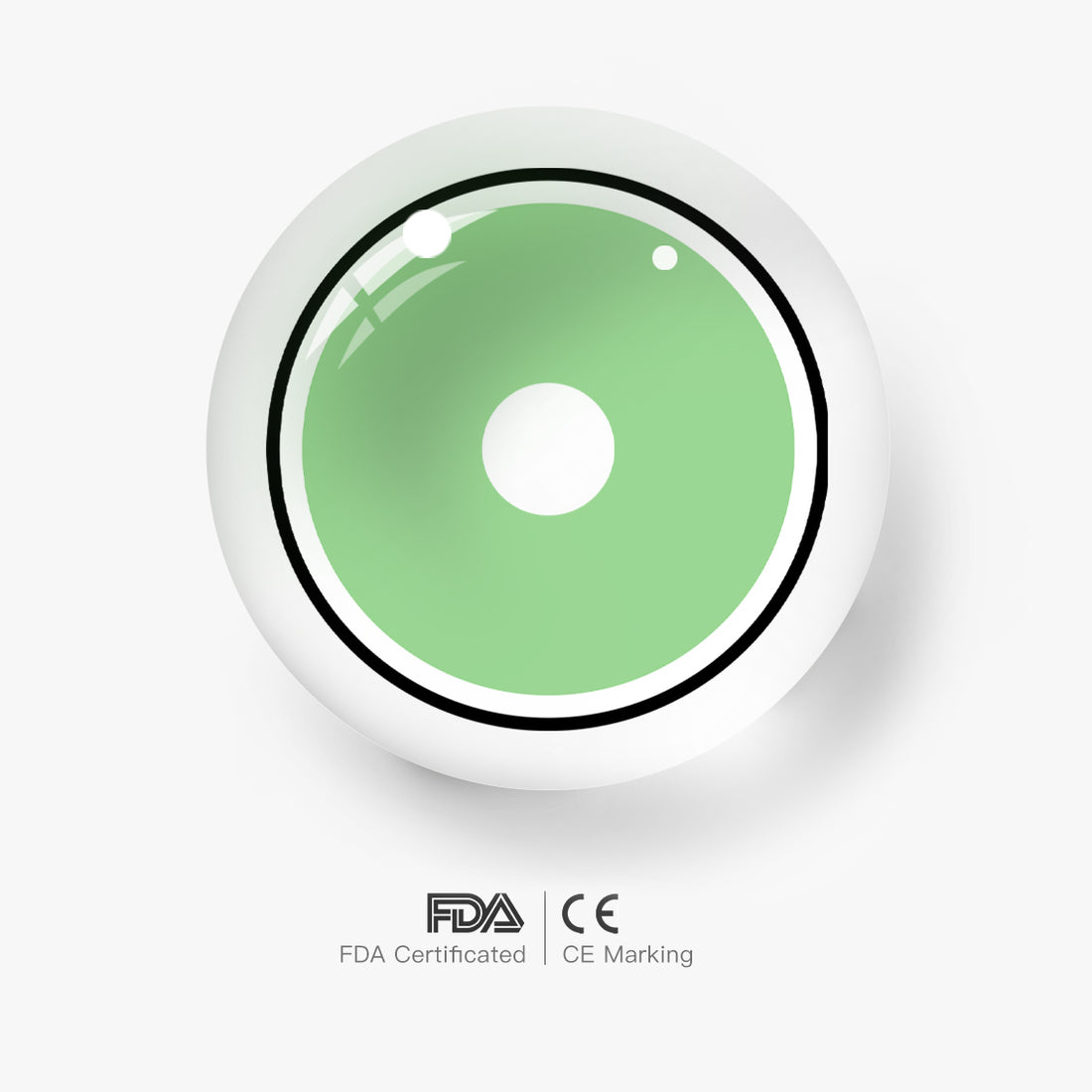 Mitsuri Kanroji Lime Green Cosplay Contact Lenses – Demon Slayer