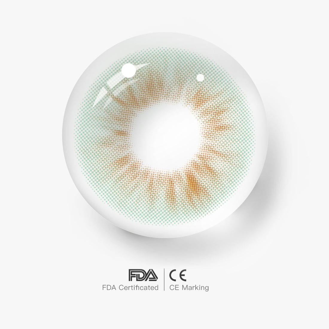 Molly Green Colored Contact Lenses