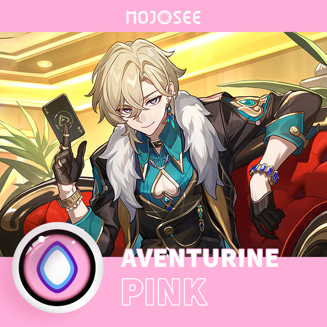 Aventurine Cosplay Contact Lenses – Honkai: Star Rail