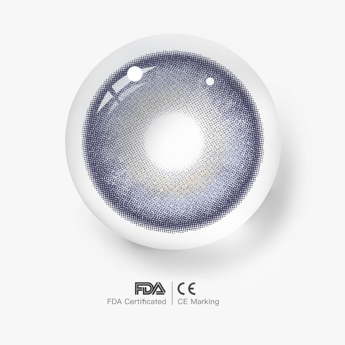 Violet Mirage Colored Contact Lenses