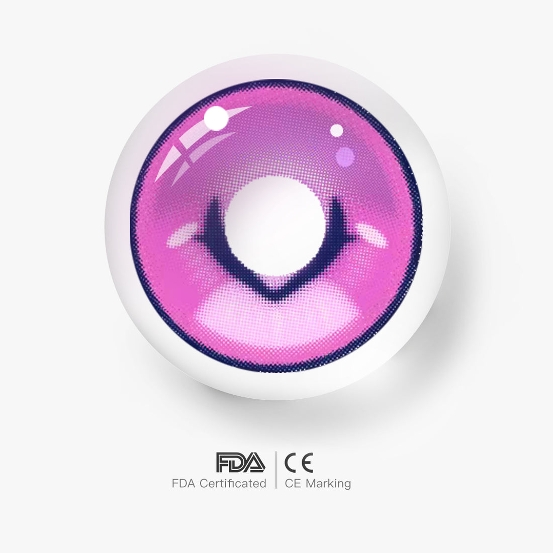 Keqing Cosplay Contact Lenses – Genshin Impact