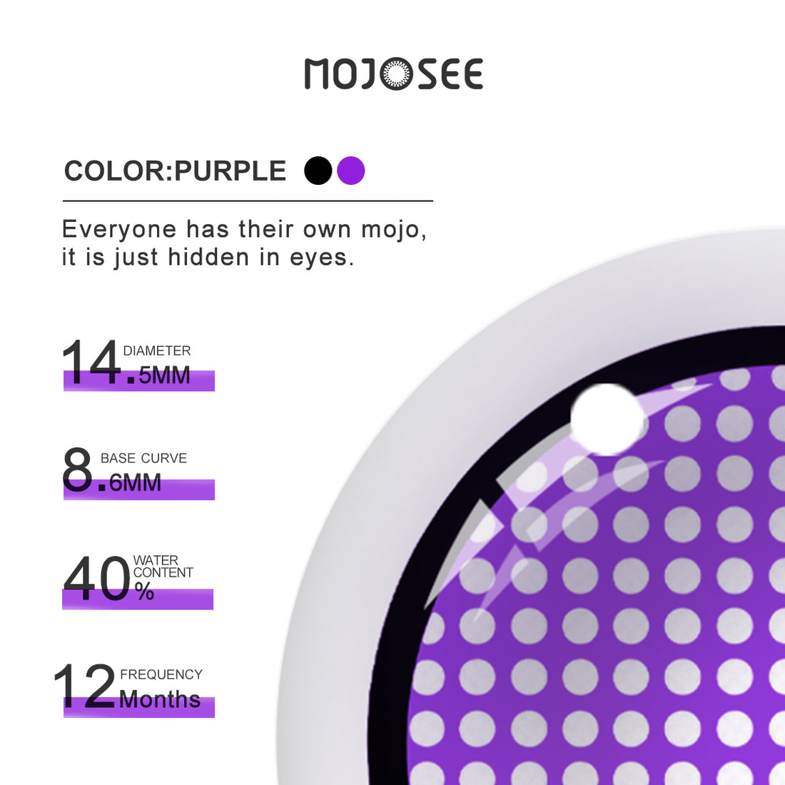 Shinobu Violet Grid Cosplay Contact Lenses – Demon Slayer