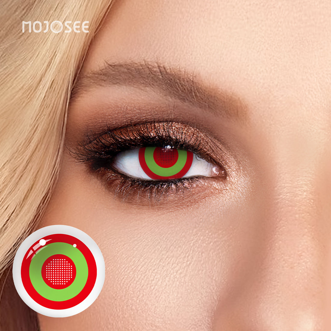 Rebecca Scarlet Emerald Ring Cosplay Contact Lenses – Cyberpunk: Edgerunners