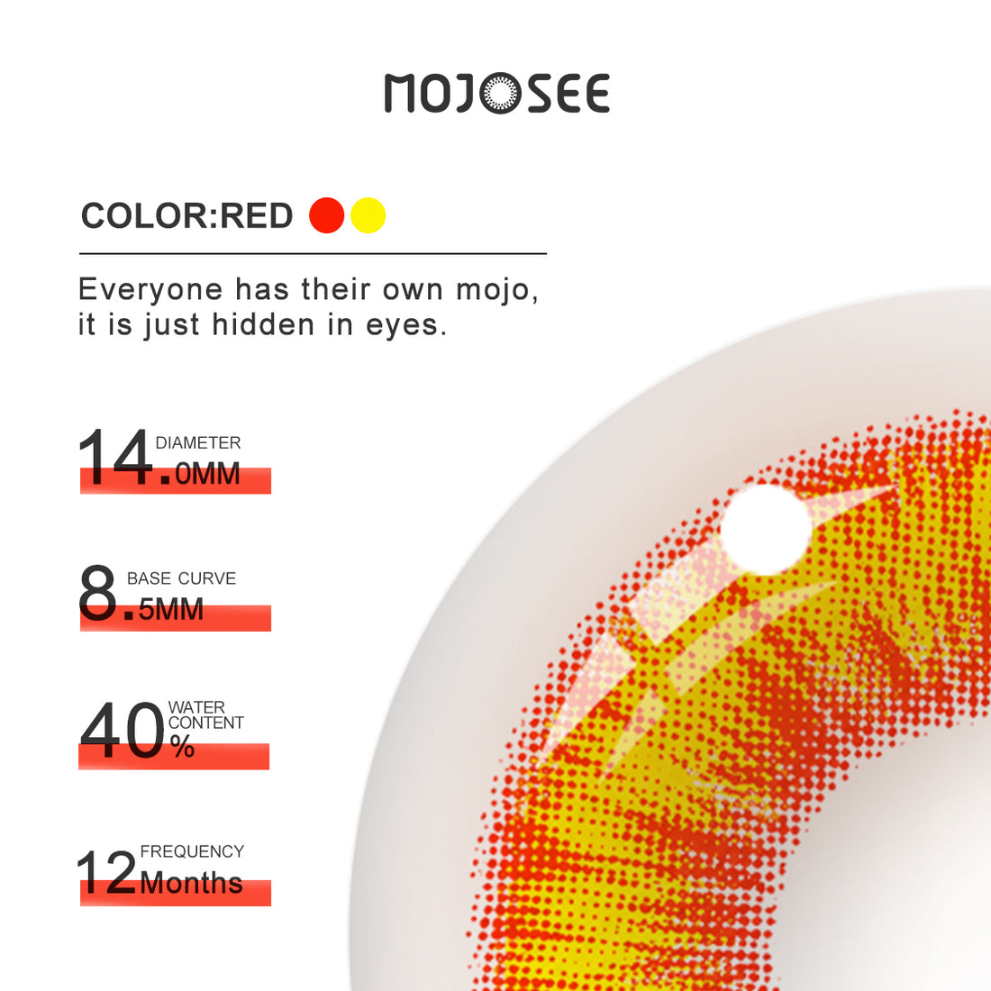 Wolf Eyes Colored Contact Lenses
