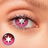 Oshi no Ko Hoshino Red Colored Contact Lenses