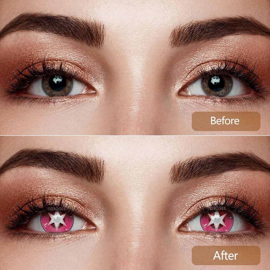 Hoshino Red Colored Contact Lenses – Oshi no Ko