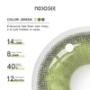Into The Metaverse X-Green Portal Colored Contact Lenses