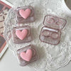 MOJO Pink Heart Lens Case