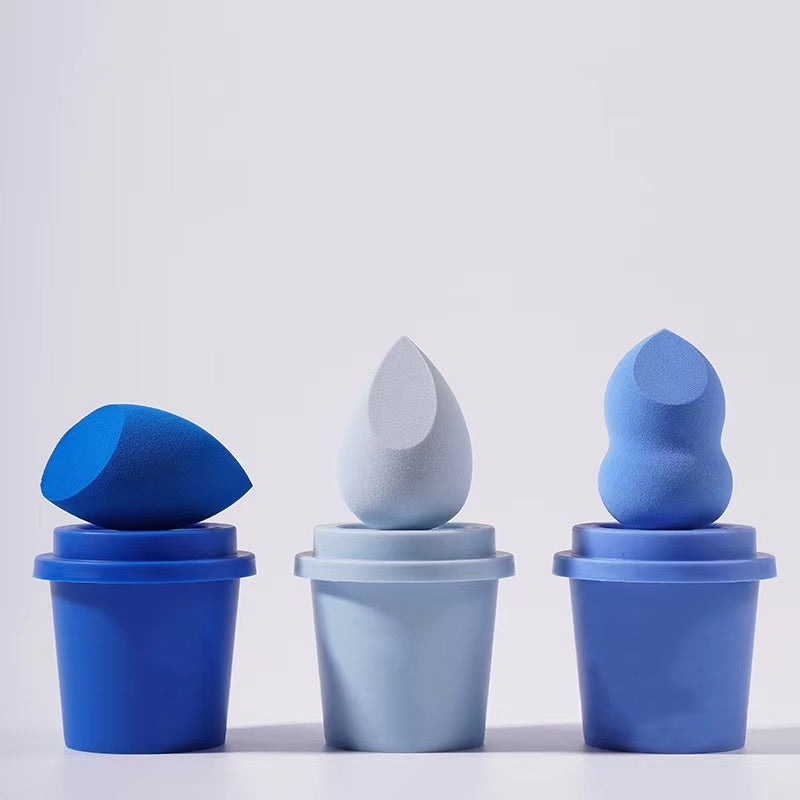 MOJO Blue Flawless Makeup Sponge(3items) Colored Contact Lenses