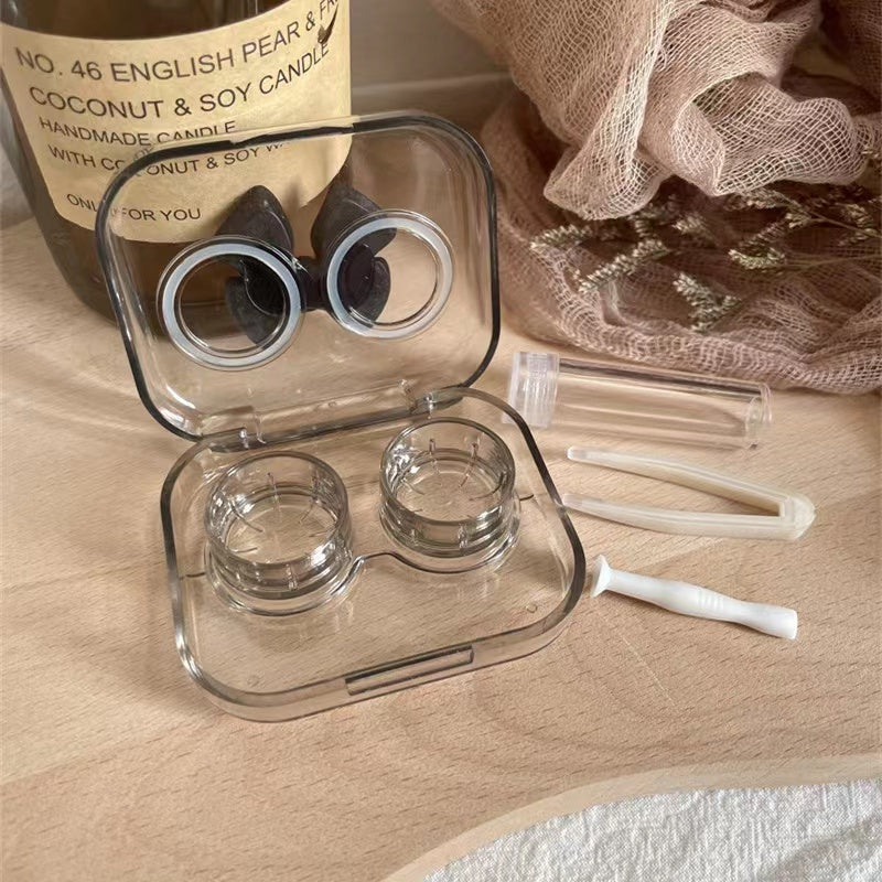 MOJO Black Bow Tie Lens Case