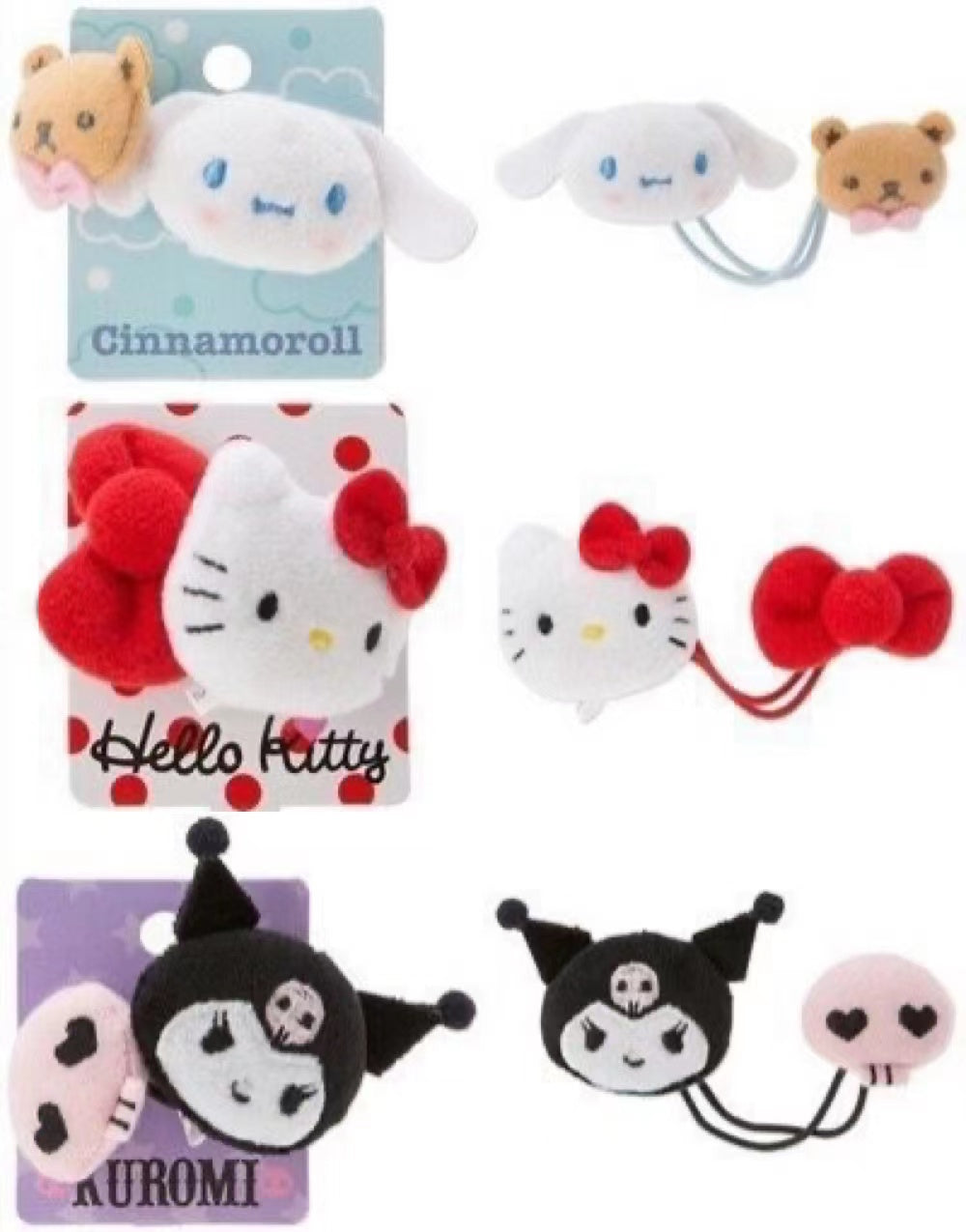 MOJO Sanrio Headbands(3items)