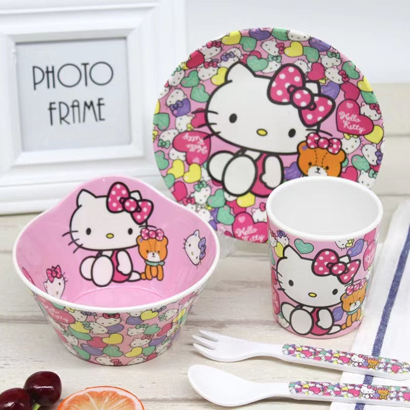 MOJO Kitty knife and fork 4-piece set