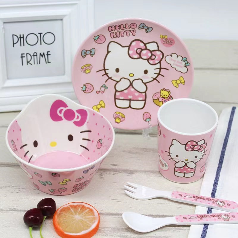 MOJO Kitty knife and fork 4-piece set