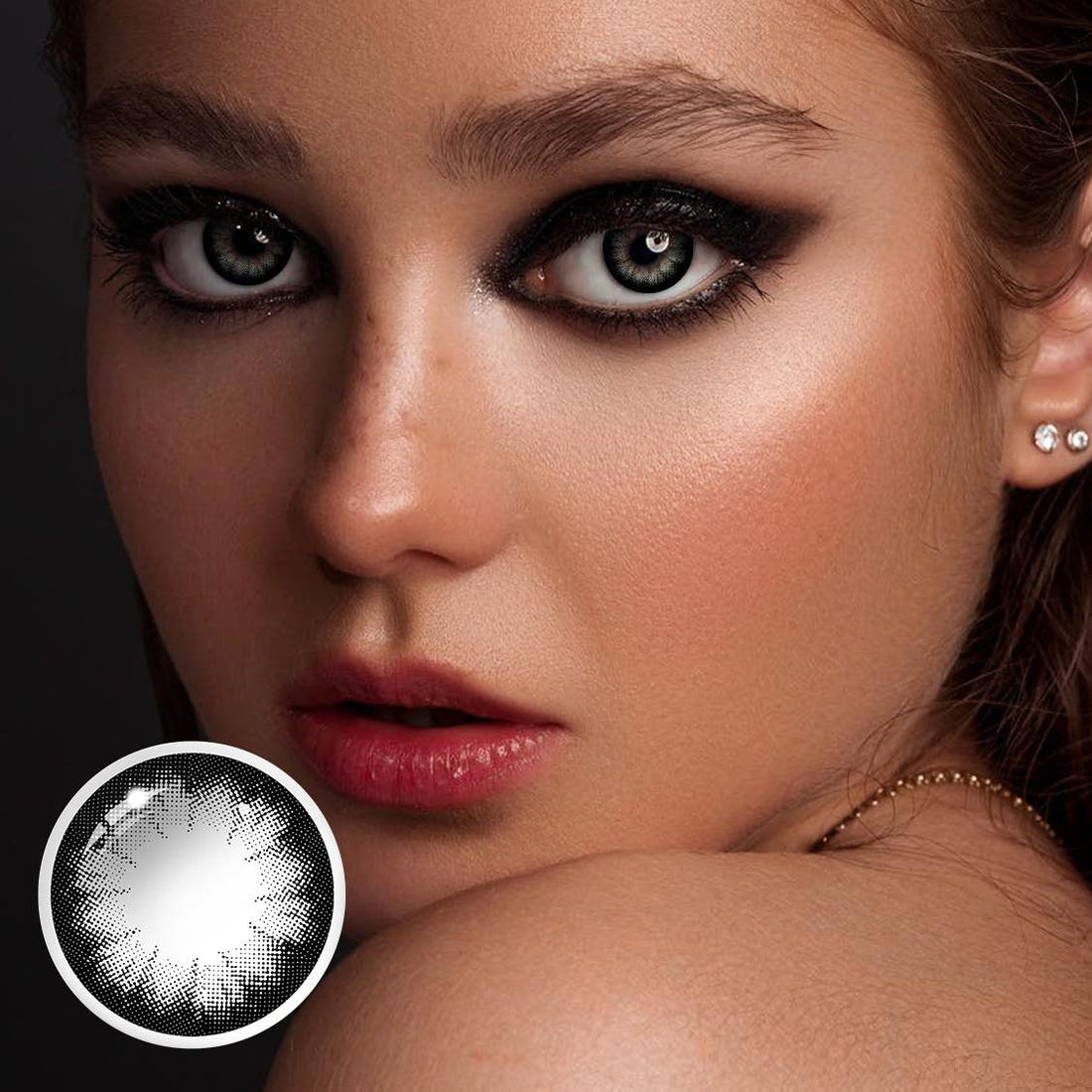 Big eyes Black Colored Contact Lenses