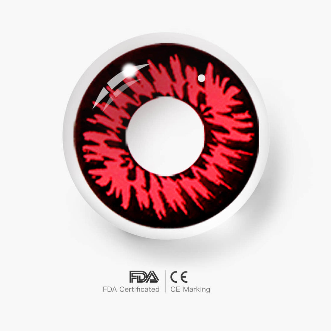 Enchanted Black Colored Contact Lenses