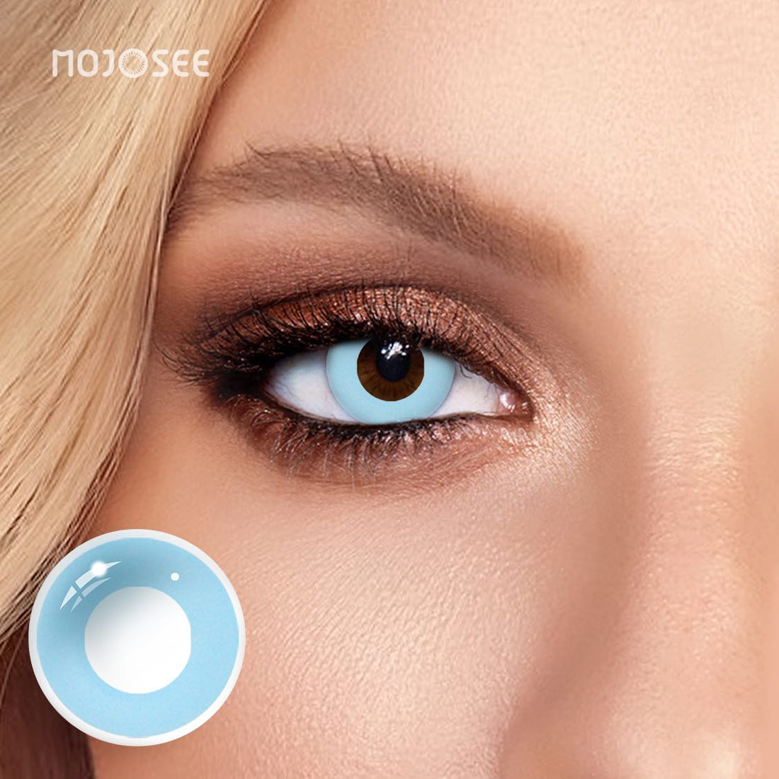 Circle Block Colored Contact Lenses