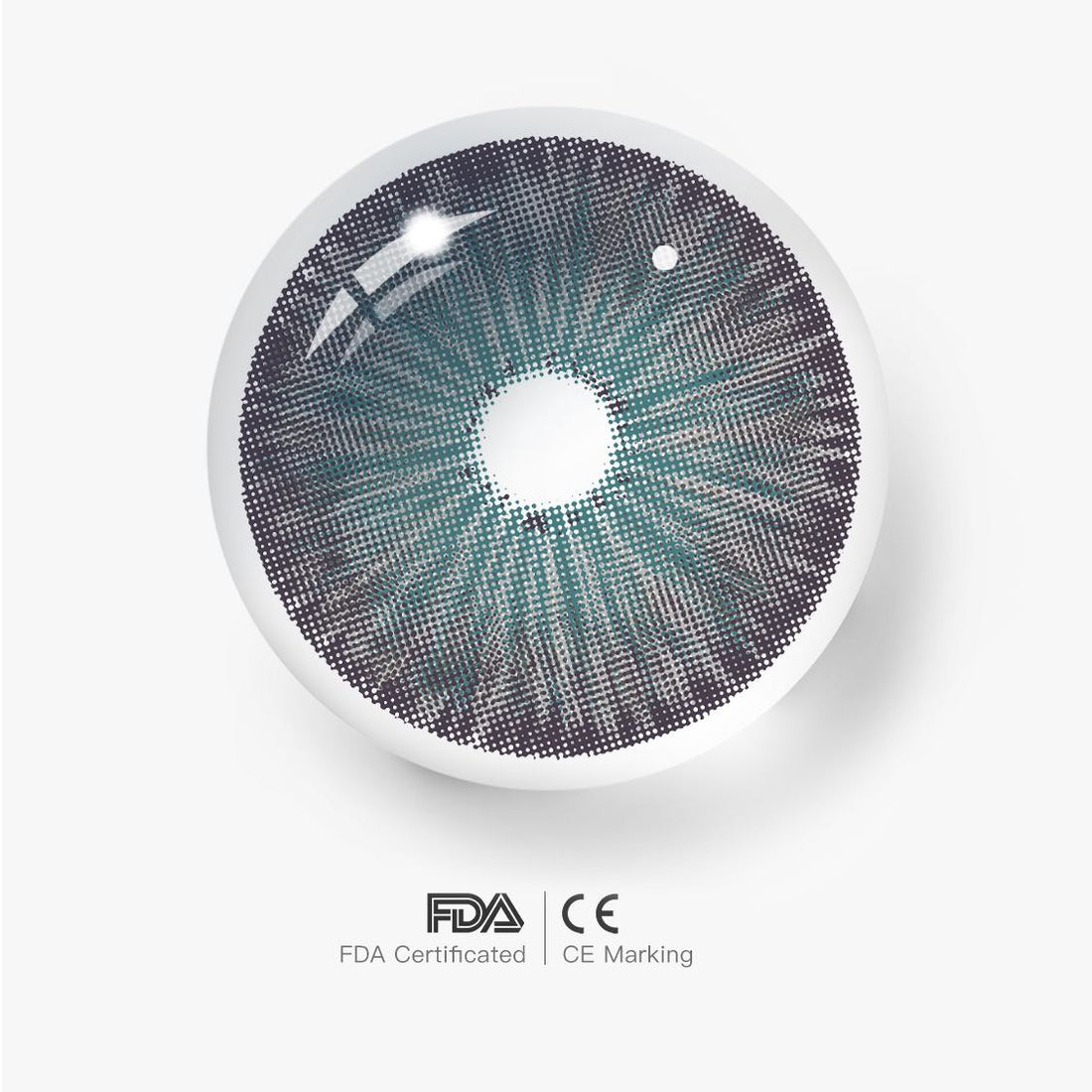New York N Jade Colored Contact Lenses