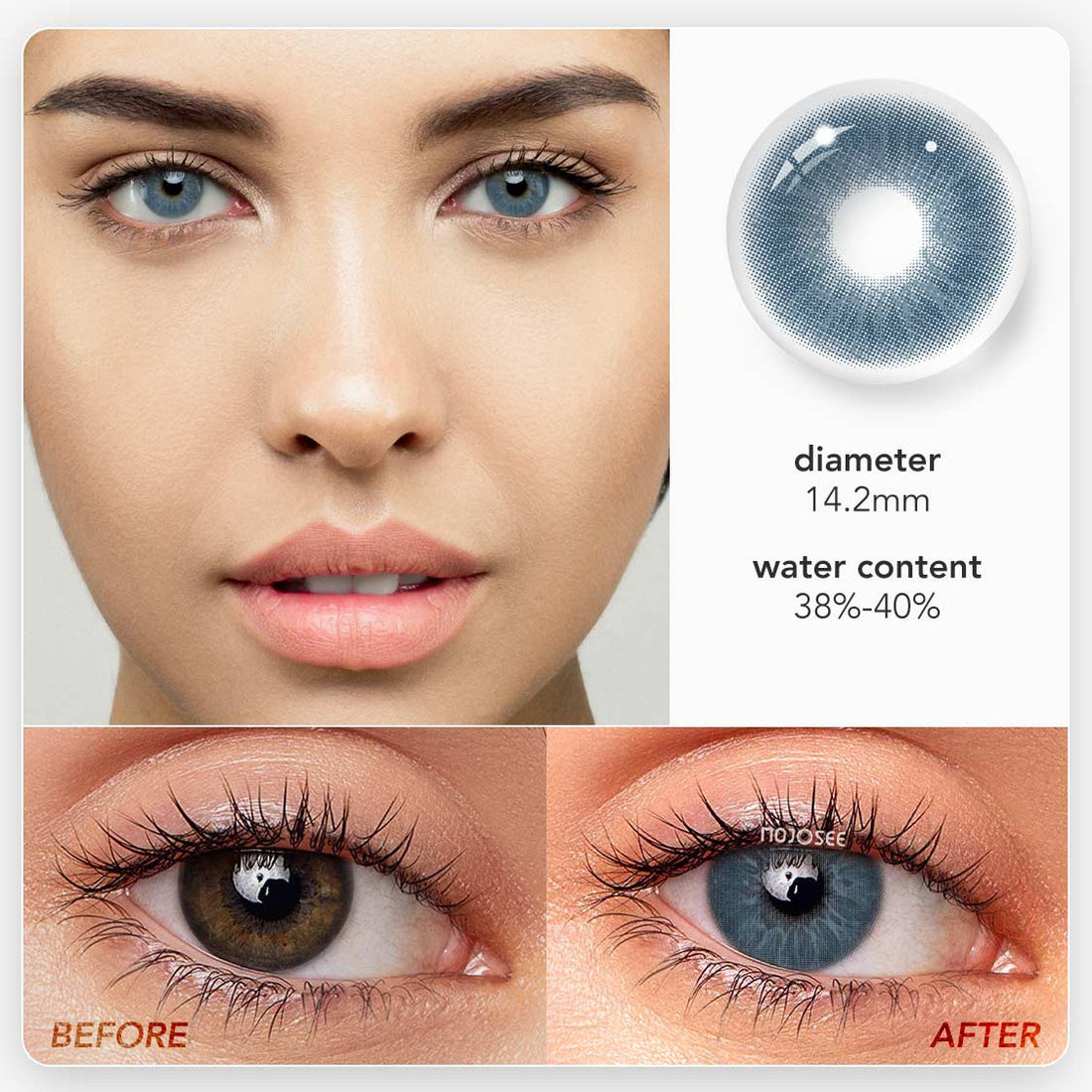 Love Story 5-HT Colored Contact Lenses