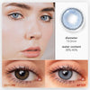 Lentes de contacto de color azul de Sorayama