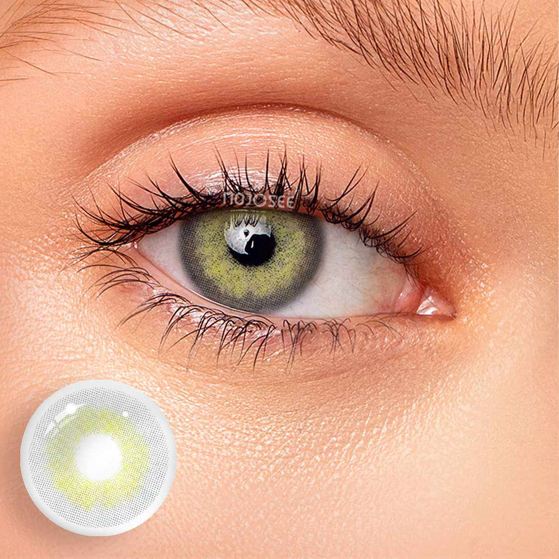 Polar Lights Blue Gray Colored Contact Lenses