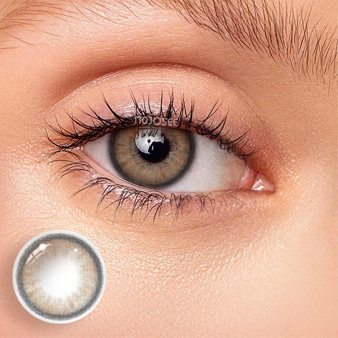 Fog Pearl Brown Contacts Colored Contact Lenses
