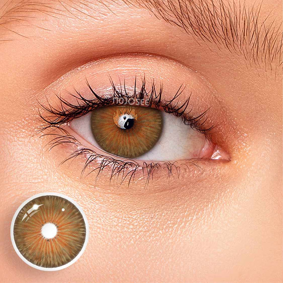 New York N Hazel Colored Contact Lenses