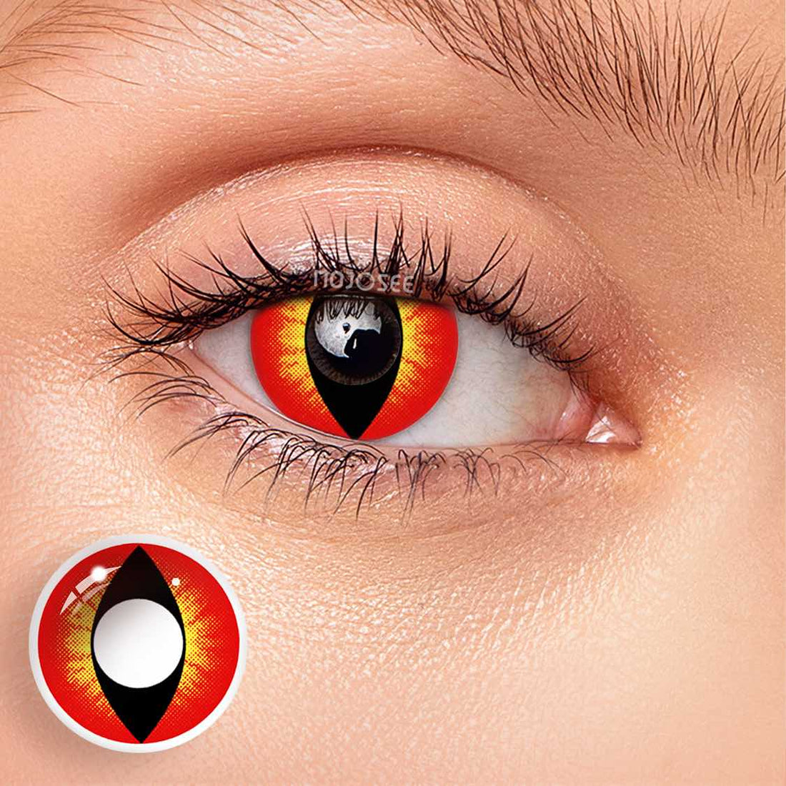 Cat Eyes Reddish Brown Colored Contacts Colored Contact Lenses
