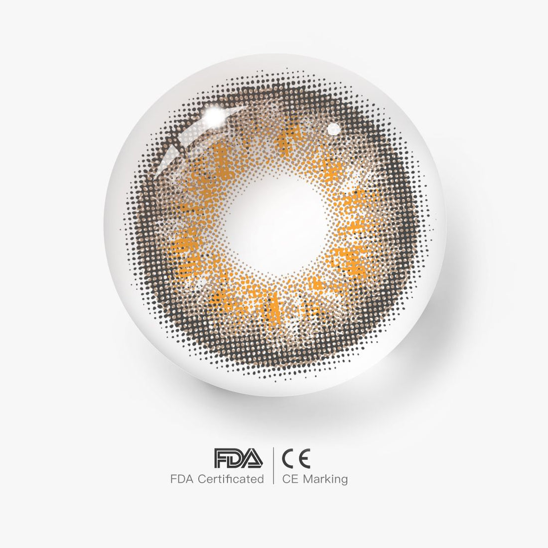 Opal Brown Colored Contact Lenses
